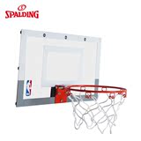 斯伯丁NBA迷你小篮板 室内儿童挂式篮球架篮圈带球网送迷你篮球