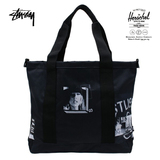 正品Stussy x Herschel Placement Print Tote 日本代购 手提袋包