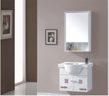 0.6米特价促销 吊柜 白色带镜柜 橡木 卫浴柜/PVC 浴室柜 洁具柜