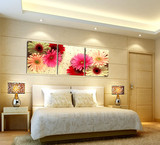 花卉挂画装饰画客厅现代简约无框画室内卧室床头挂画壁画背景墙画