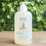 澳洲代购GAIA天然有机婴儿洗发沐浴二合一沐浴露500ml