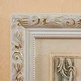 欧式树脂立体浮雕装饰画挂画客厅组合三联画手绘壁画玄关卧室挂画