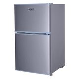 美菱特珑家用小型电冰箱双门无霜小冰箱112L冷藏冷冻大家电特价