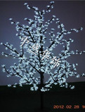 LED仿真树灯LED桃花树庭院节日装饰新年彩灯树发光树景观亮化树