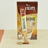 韩国原装进口麦馨Maxim摩卡拿铁速溶咖啡10条装132g奶香巧克力味