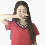 2016夏季新款韩版女装修身性感露肩短袖t恤上衣打底衫女百搭潮