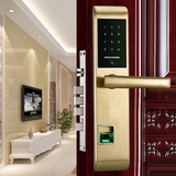 防盗门指纹锁密码锁家用刷卡锁室内智能电子锁户外别墅大门锁防水