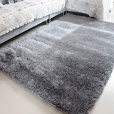 p卧室出口丝绒定制客厅地毯茶几防滑纯色脚垫加厚床边欧式