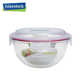 Glasslock韩国进口三光云彩密封保鲜盒大容量钢化玻璃沙拉碗