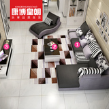 【康博皇朝】 中小户型客厅组合布艺沙发+茶几+电视柜全套家具