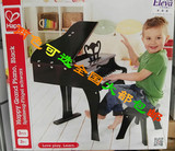 雅培奶粉赠品德国hape30键正品儿童三角钢琴宝宝木制音乐早教乐器