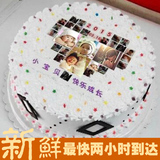 重庆深圳上海广州北京成都长沙水果全国配送数码儿童节生日蛋糕