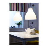 南京宜家家居代购正品麦勒迪餐桌吧桌卧室客厅塑料吊灯灯具白色
