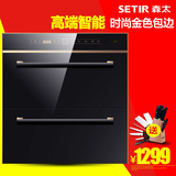 Setir/森太 ZTD100-F668消毒柜镶嵌入式双门厨房家用消毒碗柜迷你