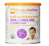 美国禧贝Happy baby有机糙米米粉DHA+益生菌三段辅食