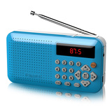 收音机老人迷你小插卡TF音箱充电便携式音乐播放器 随身听MP3外放