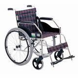 上海互邦轮椅车HBL1 铝合金轻便可折叠/老年人代步车/软坐垫大轮