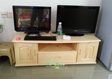 广州实木家具1.2米松木电视柜实木电视柜地柜特价田园风可定制