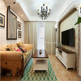 长方形时尚欧式客厅茶几地毯样板间卧室床边手工腈纶地毯满铺定制