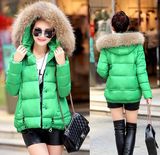 韩版棉袄2016冬季新款加厚保暖蓬蓬立领面包服短款棉衣女学生外套
