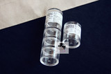 日本代购 MUJI无印良品 旅行用透明分装盒 药盒散粉盒 小分裝瓶