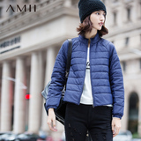 Amii艾米旗舰店2015冬装新款女装立领小棉袄冬季棉衣外套棉服女士