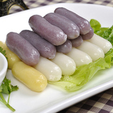 韩国火锅有心芝士年糕条400g 原味 紫薯 南瓜 咸蛋黄4种口味任选