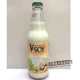 泰国进口V-SOY 绿宝豆乳饮料 豆奶植物蛋白（原味）300ml*24瓶/箱
