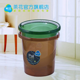茶花大水桶加厚塑料桶食品级家用桶拖把桶蓄水桶洗车桶大号储水桶