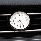 汽车电子钟电子表车载时钟表温度计带夜光车用摆件