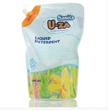 UZA韩国进口婴儿洗衣液衣物清洗剂1000ml 补充装 专柜正品