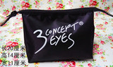 新款高档韩国3CE三只眼印花化妆包大容量收纳洗漱包专柜赠品