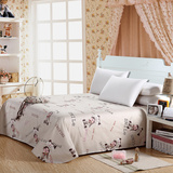 床单单人床双人床单件被单全棉卡通图案床上用品清新可爱纯棉面料