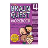 【正版/包邮/童书】Brain Quest Workbook: Grade 4 智力开发系列