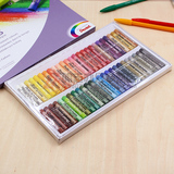 pentel/派通50色油画棒 可水洗儿童绘画油画棒 安全无毒环保蜡笔