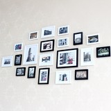 韩式照片墙创意相框墙20框组合客厅楼梯过道公司相片挂墙装饰背景