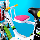 置安全带脚踏自行车小孩车坐山地车快拆宝宝坐椅电动车座椅前