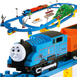 正品托马斯之托比寻宝大冒险套装BMF07合金小火车轨道儿童玩具