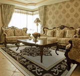 土耳其原厂进口珍珠系列 客厅卧室茶几地毯 亮驼色 黑白特价包邮