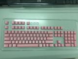 ECK机械键盘键帽110键适合G710+ 海盗船系列粉红透光键帽暗刻顺丰