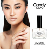 Candy Moyo 微光疗指甲油持久亮油透明无色快干无毒环保CMQ017