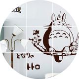 宫崎骏龙猫墙贴纸电视沙发背景墙纸贴画儿童房间经典动漫卡通装饰