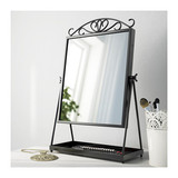 IKEA宜家家居代购卡宋德镜子台式化妆镜装饰古典铁艺复古美容镜