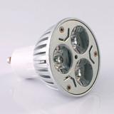 GU10 LED灯杯 3*1W大功率 LED压铸射灯灯杯 节能灯 射灯