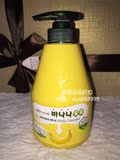 韩国进口 Herietta/水果之乡 香蕉牛奶沐浴露 560g 滋润保湿