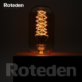 Roteden北欧装饰风格复古个性工业装饰爱迪生卤钨丝热销时尚灯泡