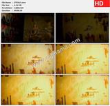 ZY9267莫高窟三百二十三窟壁画张骞出使西域高清实拍视频素材