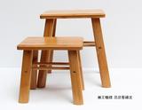 楠竹小方凳板凳实木小凳子矮凳儿童凳洗脚凳拼装小方凳中高凳竹制