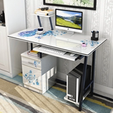 电脑桌台式家用办公桌子现代简约单人职员办公桌椅组合书桌写字台