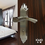 德国KABO卡博 室内房门锁 执手卧室现代简约轴承真正304不锈钢K19